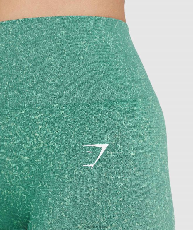 Gymshark adapter les leggings sans couture mouchetés minéral | vert alpin femmes 6HF28322
